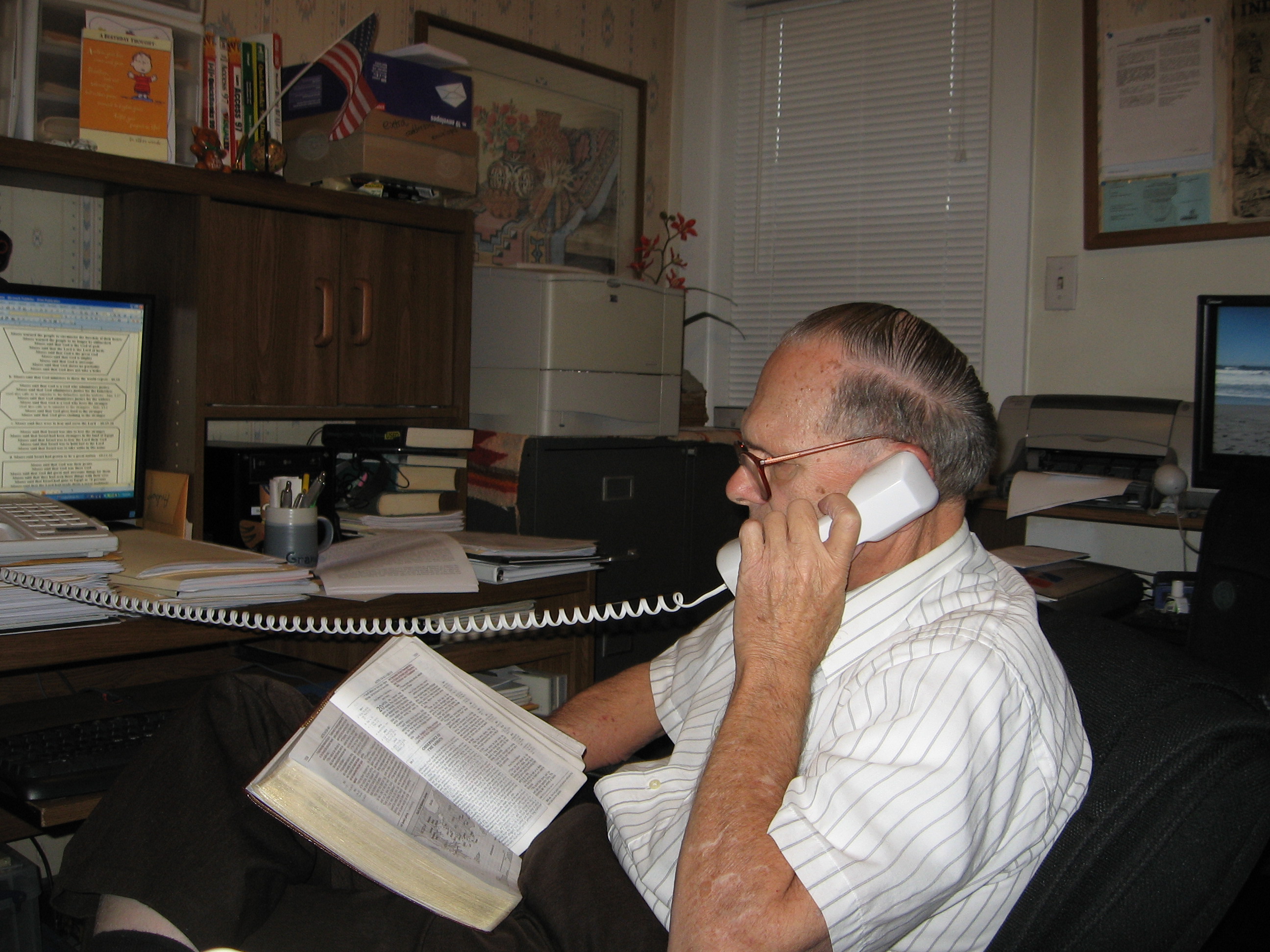 Duane - on Phone Teaching